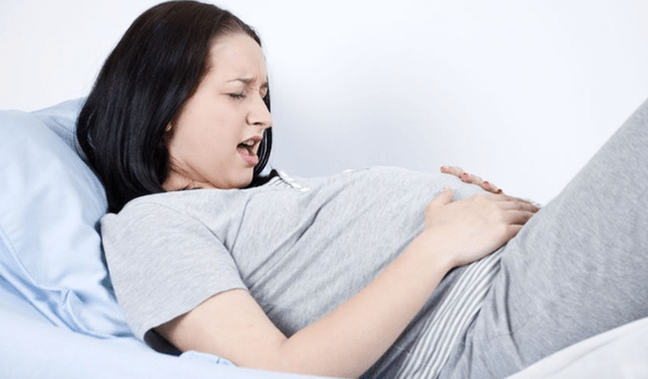colic with worms during pregnancy