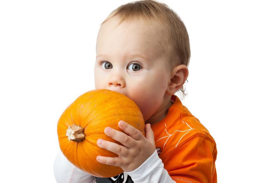 Children can be treated for worms with pumpkin seeds by correctly calculating the dose